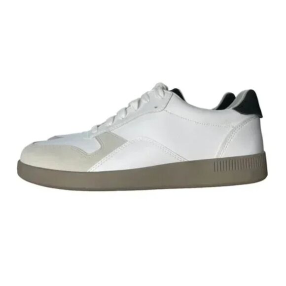 NEW Everlane The ReLeather Court Sneaker Womens Size 9.5 Mens 7.5 White Smoke - Picture 9 of 11